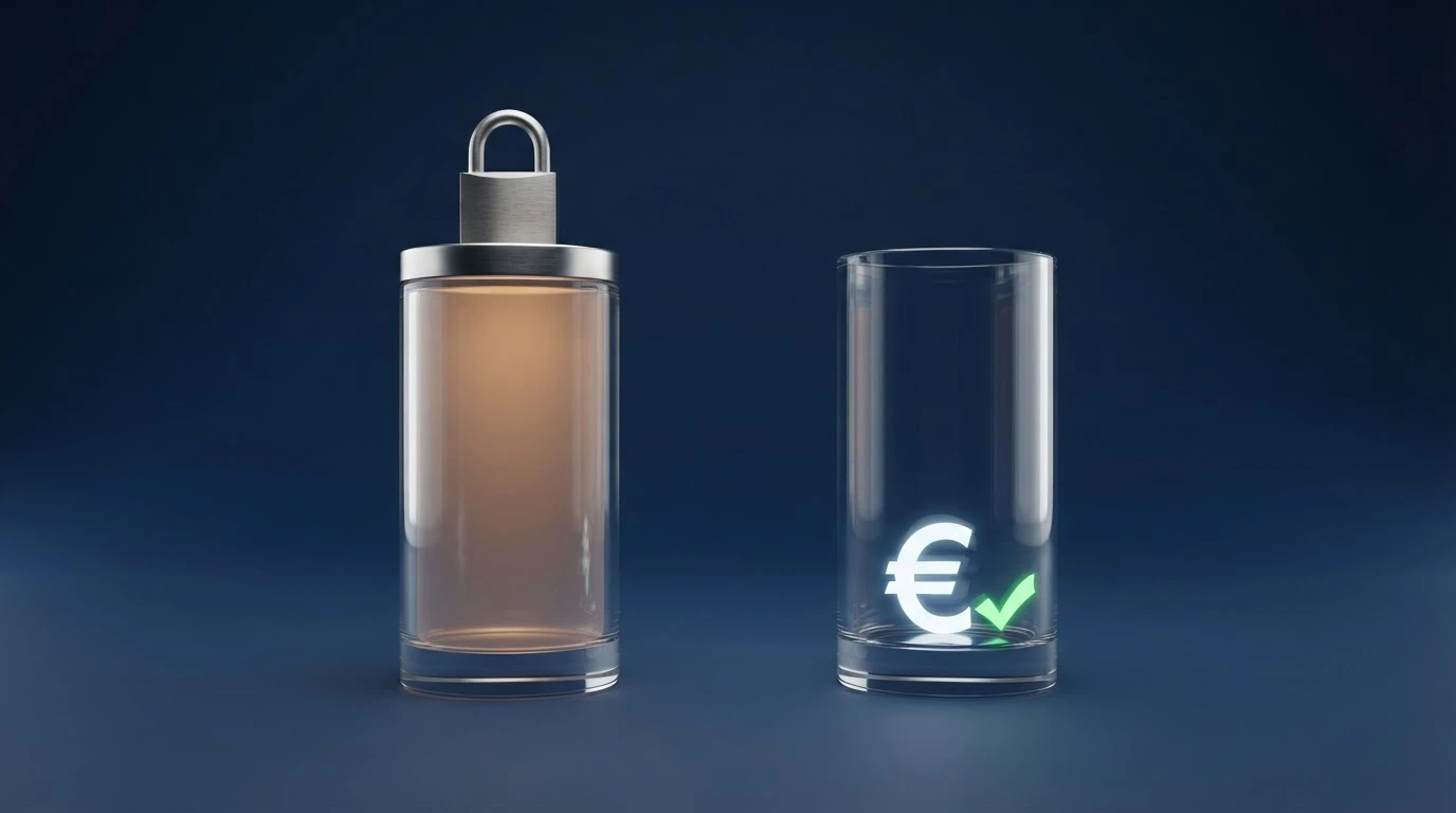 Schema a due colonne: a sinistra la colonna Fun Bonus con l'icona di un lucchetto, a destra la colonna Real Bonus con l'icona di una banconota in euro e un segno di spunta verde