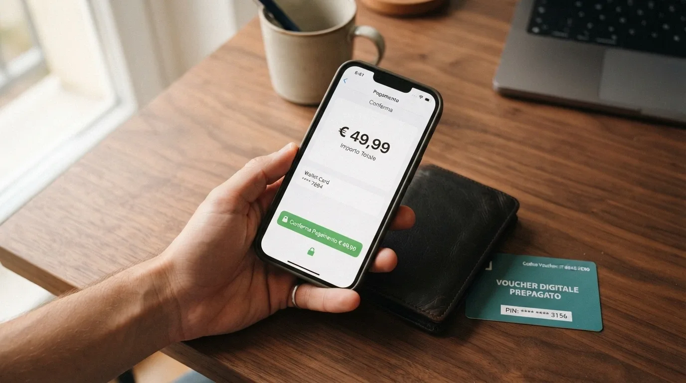 Selezione di metodi di pagamento per casinò online con loghi di PayPal, Postepay, Paysafecard e carte di credito