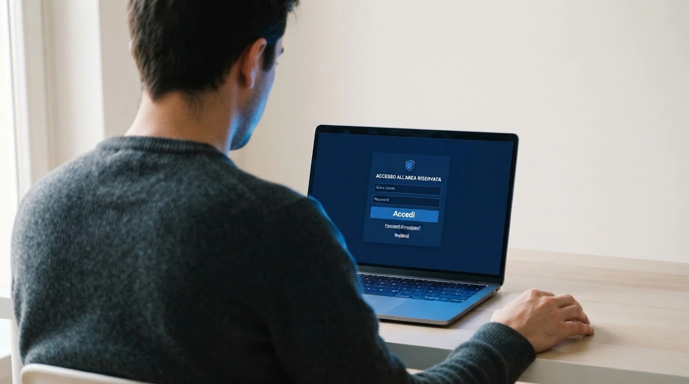 Schermata di accesso a una piattaforma di casinò online con campo login e logo ADM visibile nell'intestazione